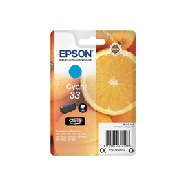 Epson 33 - 4.5 ml - Cyan - Original - Blisterverpackung Produktbild