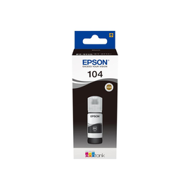 Tintenflasche 104 für Epson EcoTank ET-2710/2720/4700 65ml schwarz Epson C13T00P140 Produktbild