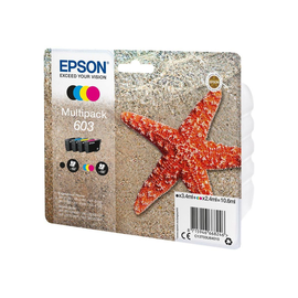 Epson 603 Multipack - 4er-Pack - Schwarz, Gelb, Cyan, Magenta Produktbild