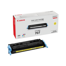 Canon 707Y - Gelb - Original - Tonerpatrone - für i-SENSYS LBP5000, LBP5100 Produktbild