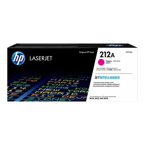 HP 212A - Magenta - original - LaserJet - Tonerpatrone (W2123A) Produktbild Front View L