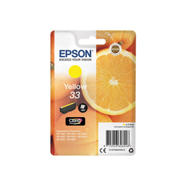 Epson 33 - 4.5 ml - Gelb - Original - Blisterverpackung Produktbild