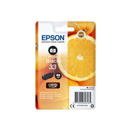 Epson 33 - 4.5 ml - Photo schwarz - Original Produktbild