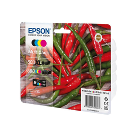 Epson 503/503 XL Multipack - 4er-Pack - XL (Schwarz) Produktbild