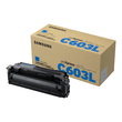 HP Samsung CLT-C603L - Hohe Ergiebigkeit - Cyan - Original - Tonerpatrone (SU080A) Produktbild Additional View 1 S