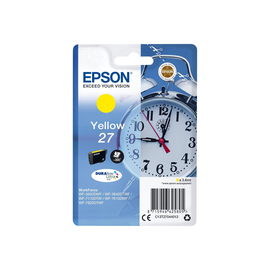 Epson 27 - 3.6 ml - Gelb - Original - Blister mit RF- / aktustischem Alarmsignal Produktbild