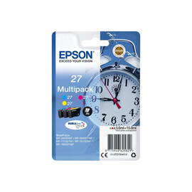 Epson 27 Multi-Pack - 3er-Pack - 10.8 ml - Gelb, Cyan, Magenta Produktbild