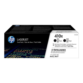 HP 410X - 2er-Pack - Hohe Ergiebigkeit - Schwarz - Original - LaserJet - Tonerpatrone (CF410XD) Produktbild
