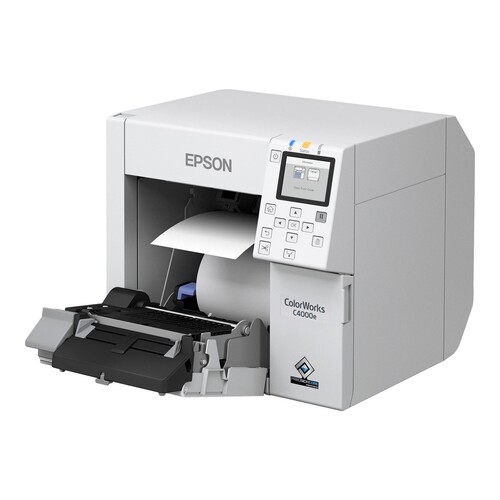 Epson ColorWorks CW-C4000E (BK) - Etikettendrucker - Farbe - Tintenstrahl - Rolle (10,2 cm) Produktbild