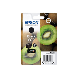 Epson 202 - 6.9 ml - Schwarz - Original - Blisterverpackung Produktbild