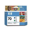 HP 70 - Blau, grün - Druckkopf - für DesignJet Z3100 Produktbild Additional View 1 S