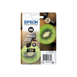 Epson 202XL - 7.9 ml - mit hoher Kapazität - Photo schwarz Produktbild