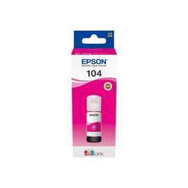 Tintenflasche 104 für Epson EcoTank ET-2710/2720/4700 65ml magenta Epson C13T00P340 Produktbild