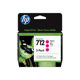 HP 712 - 3er-Pack - 29 ml - Magenta - Original Produktbild