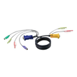 ATEN 2L-5303P - Tastatur- / Video- / Maus- / Audio-Kabel - PS/2, HD-15 (VGA) Produktbild