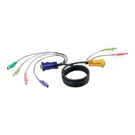 ATEN 2L-5303P - Tastatur- / Video- / Maus- / Audio-Kabel - PS/2, HD-15 (VGA) Produktbild