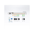 ATEN Slideaway CL5808N - KVM-Konsole mit KVM-Switch - 8 Anschlüsse - PS/2, USB - 48.3 cm (19") Produktbild Additional View 3 S