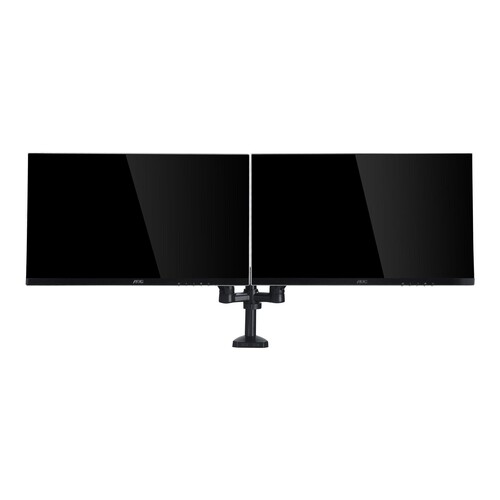 AOC AD110D0 - Befestigungskit - einstellbarer Arm - für 2 LCD-Displays - Aluminiumlegierung - Schwar Produktbild