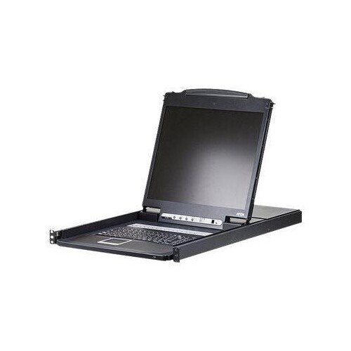 ATEN CL1316N - KVM-Konsole mit KVM-Switch - 16 Anschlüsse - PS/2, USB - 48.3 cm (19") Produktbild