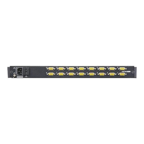 ATEN CL1316N - KVM-Konsole mit KVM-Switch - 16 Anschlüsse - PS/2, USB - 48.3 cm (19") Produktbild Additional View 1 L