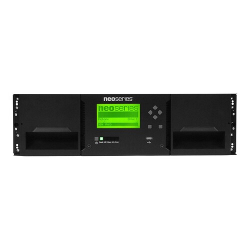 Overland-Tandberg NEOxl 40 - Bandbibliothek - 480 TB / 1.2 PB - Steckplätze: 40 - LTO Ultrium (12 TB Produktbild Front View L