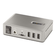 StarTech.com 10-Port USB-C Hub, 8x USB-A + 2x USB-C, Self-Powered w/ 65W Power Supply, USB 3.1 10Gbp Produktbild Additional View 3 S