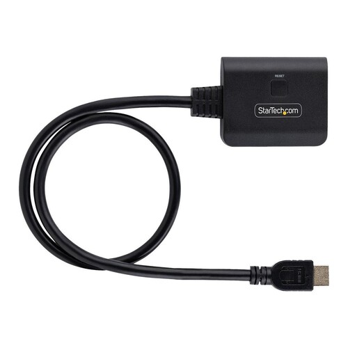 StarTech.com 2-Port HDMI Splitter, 4K 60Hz HDMI 2.0 Video, 4K HDMI Splitter 1 In 2 Out, 1x2 HDMI Dis Produktbild Additional View 1 L
