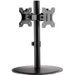 Techly Aufstellung (Stange, 2 Klammern, Basis) - für 2 LCD-Displays / Curved LCD-Displays - Monitora Produktbild