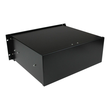 StarTech.com 4HE Rackschublade aus Stahlblech in Schwarz Produktbild Additional View 2 S