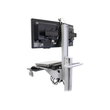 Ergotron Neo-Flex WideView WorkSpace - Wagen - Konstante Krafttechnologie - für 2 LCD-Displays / PC- Produktbild Additional View 2 S