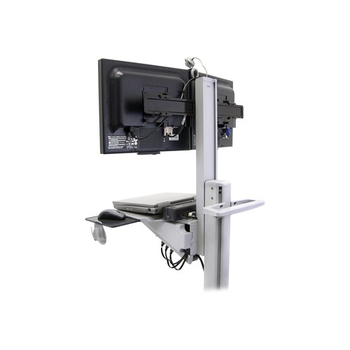 Ergotron Neo-Flex WideView WorkSpace - Wagen - Konstante Krafttechnologie - für 2 LCD-Displays / PC- Produktbild Additional View 2 L