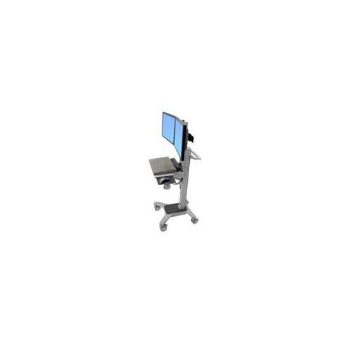 Ergotron Neo-Flex WideView WorkSpace - Wagen - Konstante Krafttechnologie - für 2 LCD-Displays / PC- Produktbild Additional View 3 L