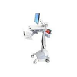 Ergotron EMR Cart with LCD Arm, SLA Powered - Wagen - für LCD-Display / PC-Ausrüstung - Kunststoff, Produktbild