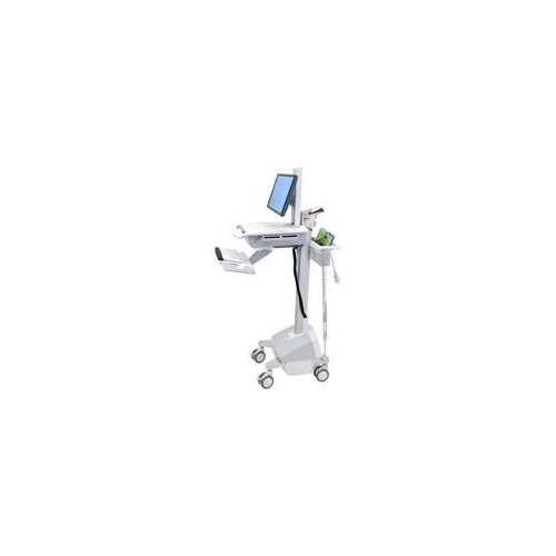 Ergotron EMR Laptop Cart, SLA Powered - Wagen - für Notebook / PC-Ausrüstung - Kunststoff, Aluminium Produktbild Front View L
