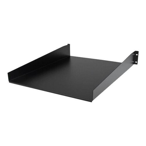 StarTech.com 2 HE 19 Fest montierbarer Fachboden für Server Rack/ Schrank bis 22 Kg - Fachboden für Produktbild Additional View 1 L