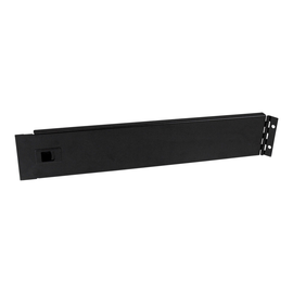 StarTech.com 2HE Rackblende mit Scharnier - 19 Server Rack Blindpanel - Blindabdeckung - Vorderseite Produktbild