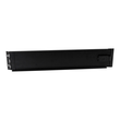 StarTech.com 2HE Rackblende mit Scharnier - 19 Server Rack Blindpanel - Blindabdeckung - Vorderseite Produktbild Additional View 1 S