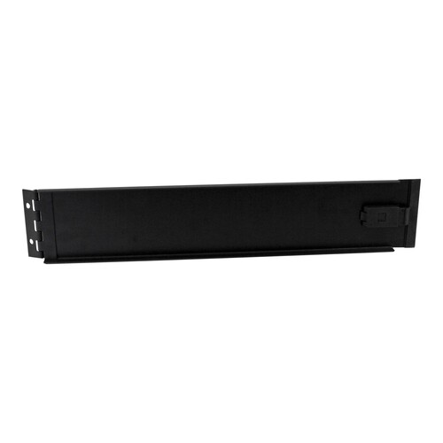 StarTech.com 2HE Rackblende mit Scharnier - 19 Server Rack Blindpanel - Blindabdeckung - Vorderseite Produktbild Additional View 1 L