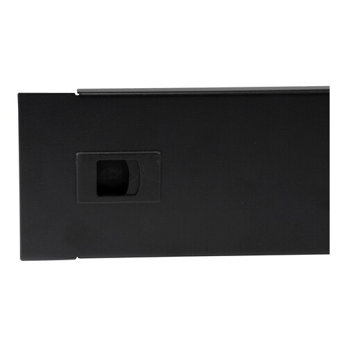 StarTech.com 2HE Rackblende mit Scharnier - 19 Server Rack Blindpanel - Blindabdeckung - Vorderseite Produktbild Additional View 2 L