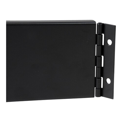 StarTech.com 2HE Rackblende mit Scharnier - 19 Server Rack Blindpanel - Blindabdeckung - Vorderseite Produktbild Additional View 3 L
