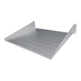 Intellinet 19" Cantilever Shelf, 2U, 2-Point Front Mount, 250mm Depth, Max 25kg, Grey, Three Year Wa Produktbild