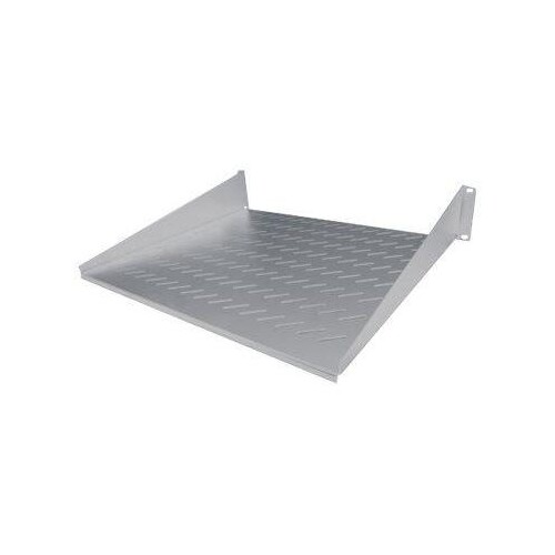 Intellinet 19" Cantilever Shelf, 2U, 2-Point Front Mount, 250mm Depth, Max 25kg, Grey, Three Year Wa Produktbild