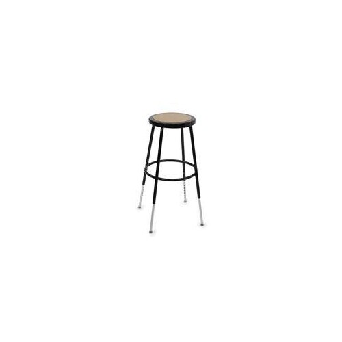 Ergotron Classroom - Hocker - Metall - Schwarz Produktbild Front View L