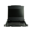StarTech.com Rack KVM Konsole HD 1080p - US Tastatur(QWERTY), Ein Port DVI/VGA KVM mit 17" LCD Monit Produktbild