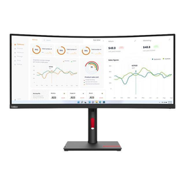 Lenovo ThinkVision T34w-30 - LED-Monitor - gebogen - 86.4 cm (34") Produktbild