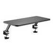 LogiLink Aufstellung - Riser - für Monitor - 650 mm lang - Stahl, Graukarton, Kunststoff - Schwarz - Produktbild