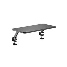 LogiLink Aufstellung - Riser - für Monitor - 650 mm lang - Stahl, Graukarton, Kunststoff - Schwarz - Produktbild