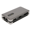 StarTech.com USB-C Multiport Adapter, 4K 60Hz HDMI/DP Video, 3-Port USB Hub, 100W Power Delivery Pas Produktbild Additional View 1 S