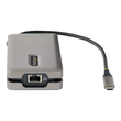 StarTech.com USB-C Multiport Adapter, HDMI/VGA, 4K 60Hz Video, 3-Port USB Hub, 100W Power Delivery P Produktbild Additional View 4 S