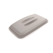 Abfalleimer DURABIN ECO 60l Behälter + Deckel grau Durable VEH2022050 59x60x27cm Produktbild Additional View 2 S